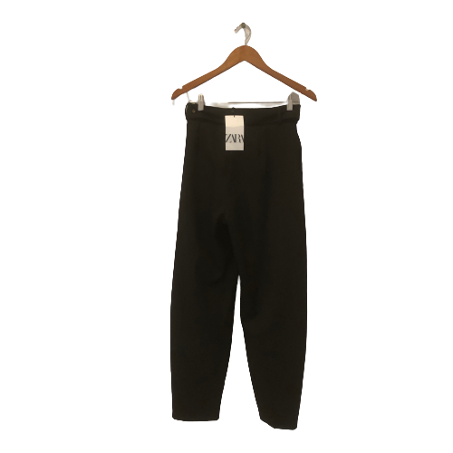 ZARA Black Pants with Belt | Brand New |