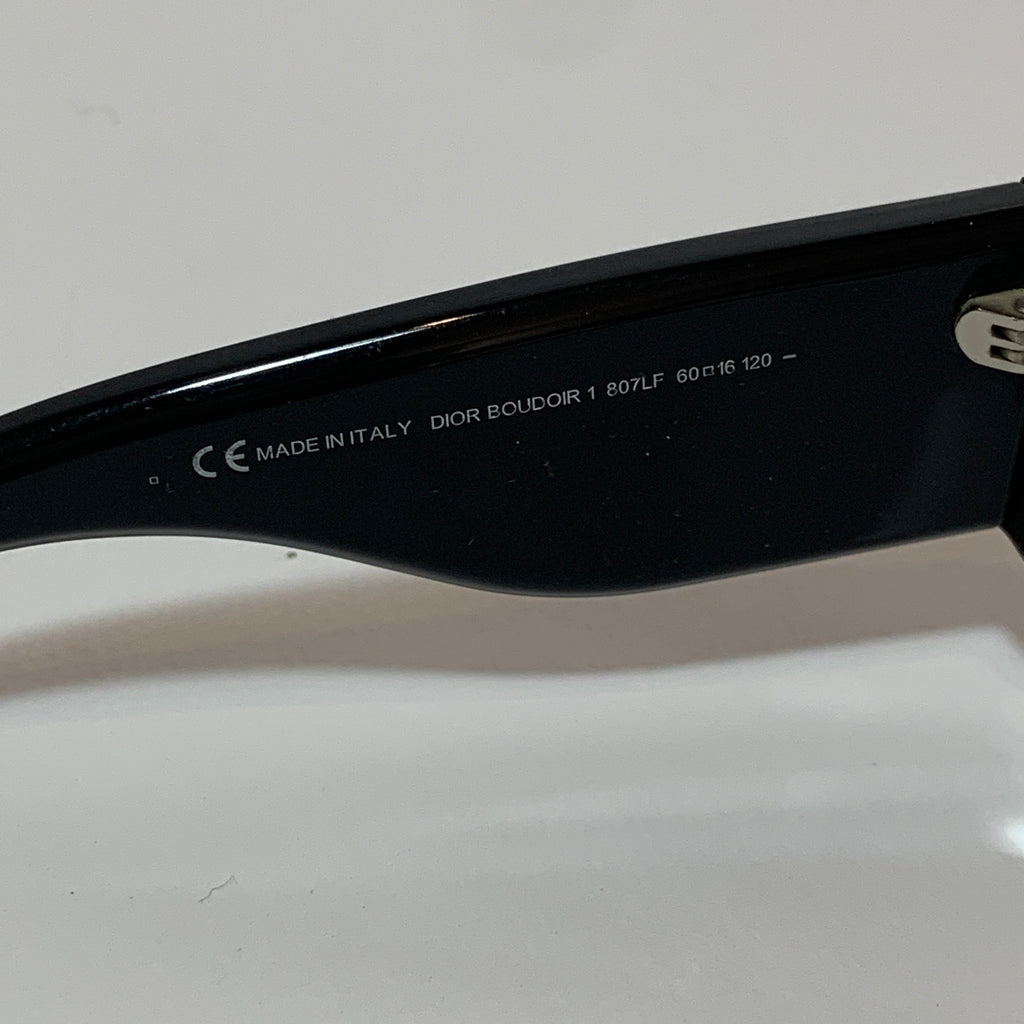 Dior 'Boudoir 1' Black Sunglasses | Pre Loved |