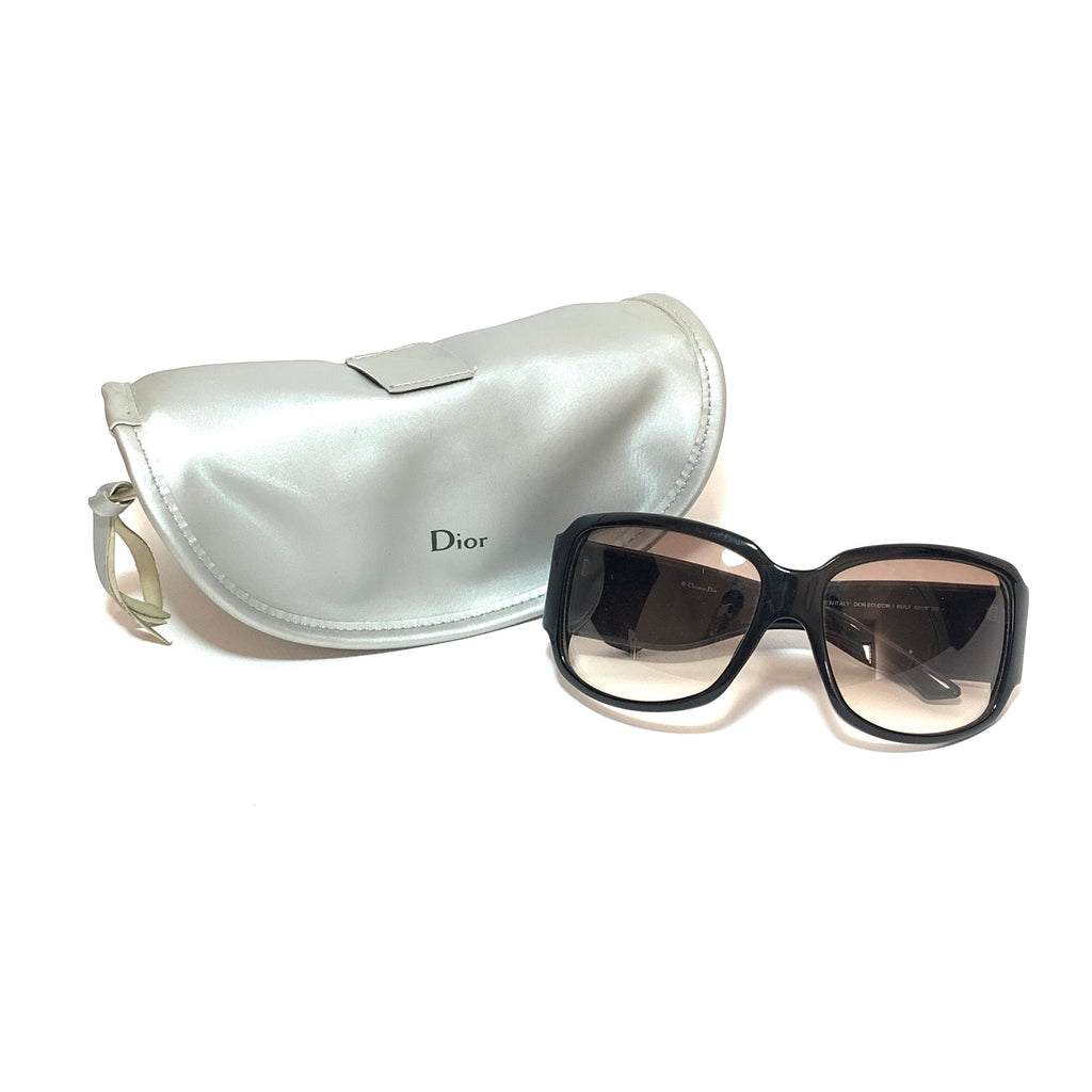 Dior 'Boudoir 1' Black Sunglasses | Pre Loved |