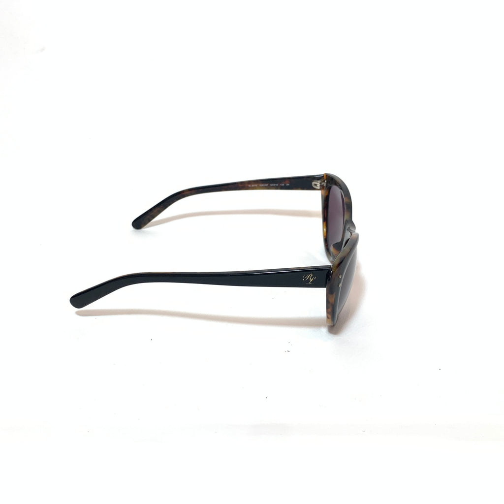 Ralph Lauren RL8070 Brown and Black Cat Eye Sunglasses | Like New |