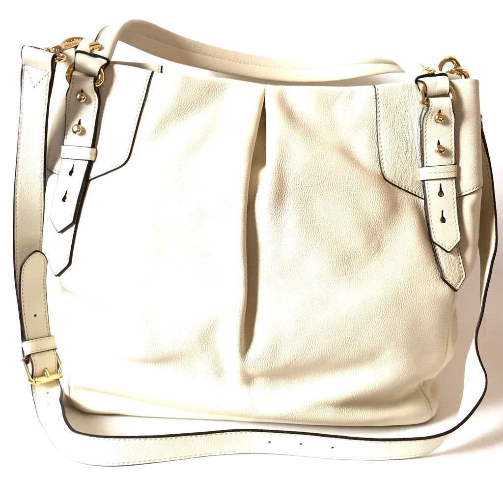 Vince Camuto White Leather Shoulder Bag | Brand New |