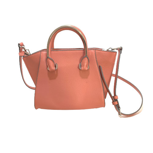 Charles & Keith Pink Satchel | Pre Loved |