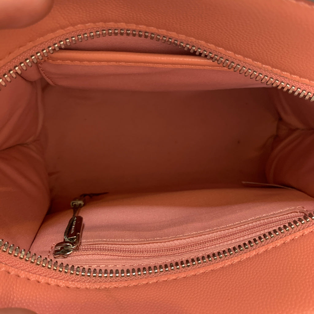 Charles & Keith Pink Satchel | Pre Loved |
