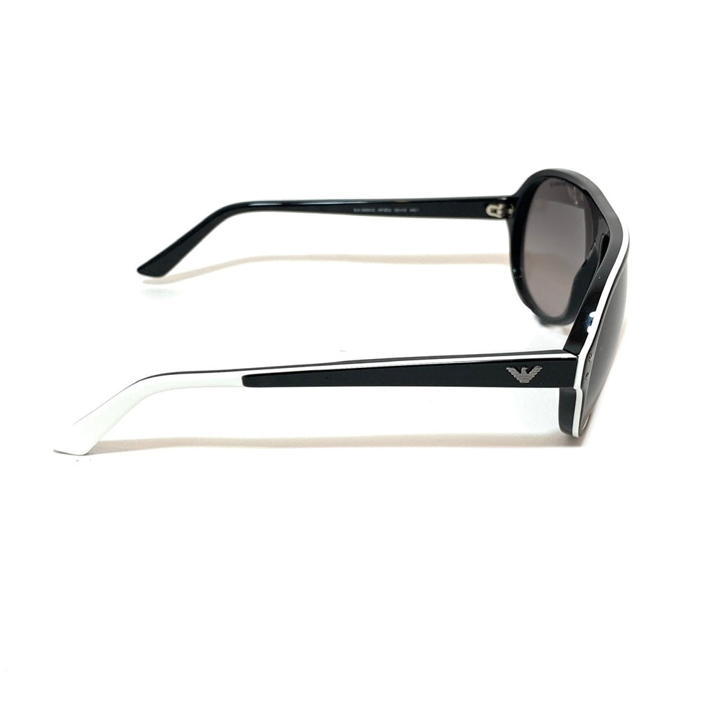 Emporio Armani EA9860/S Black and White Unisex Sunglasses | Like New |