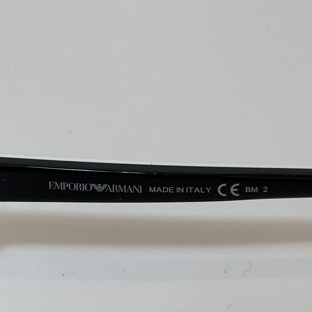 Emporio Armani EA9860/S Black and White Unisex Sunglasses | Like New ...
