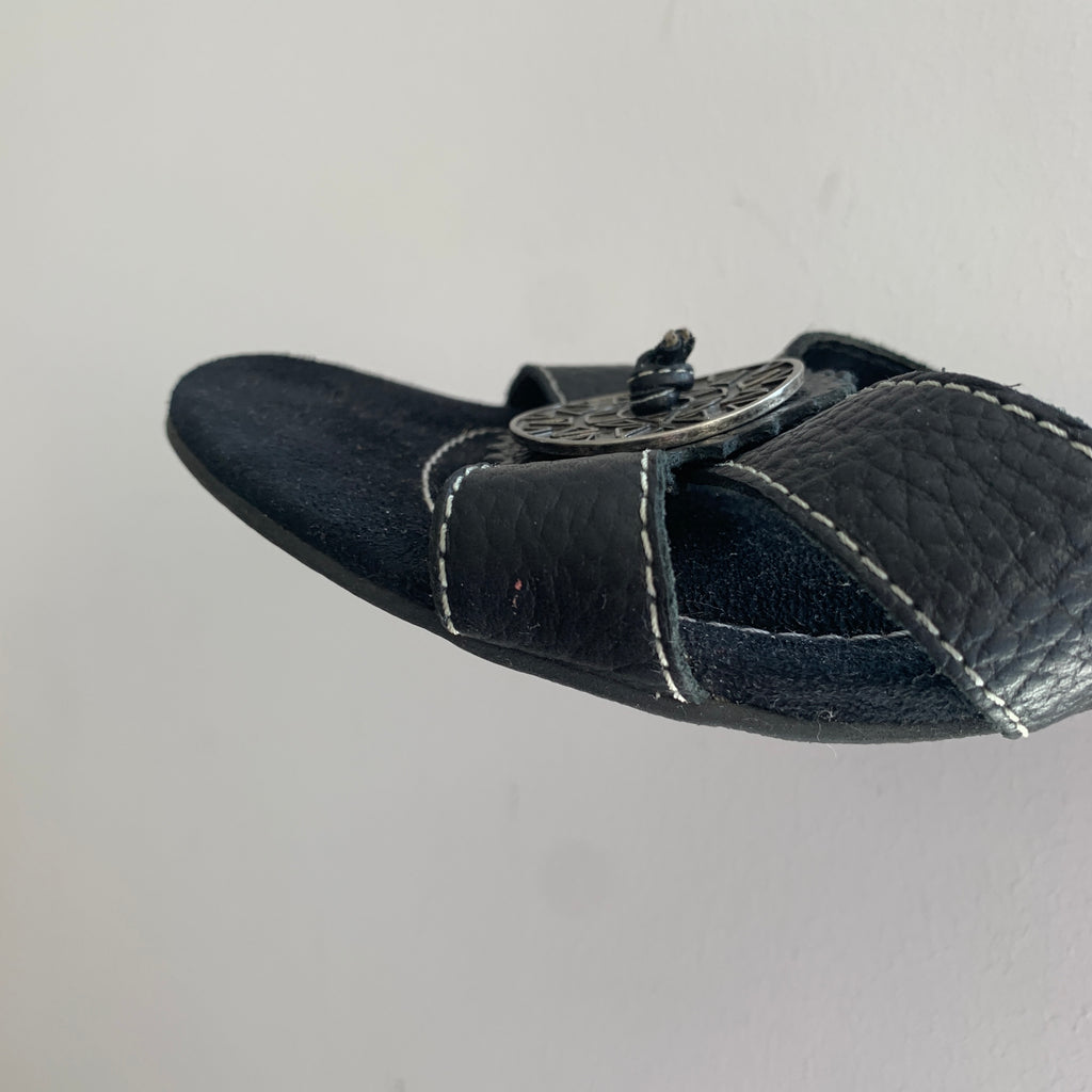 Naturalizer Black Heeled Sandals | Gently Used |