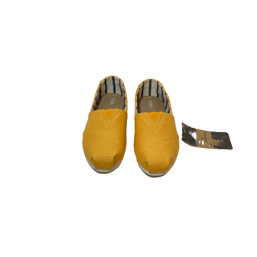 TOMS Yellow Canvas Shoes | Brand New |