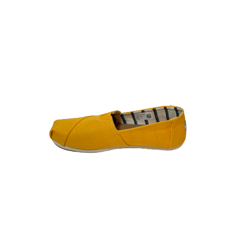 TOMS Yellow Canvas Shoes | Brand New |