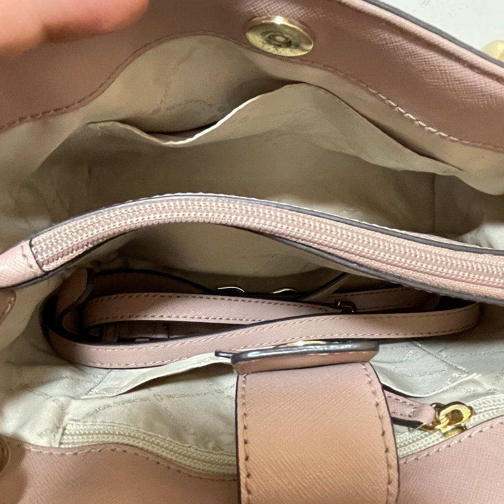 Michael Kors Pink Leather 'Sofia' Handbag | Gently Used |