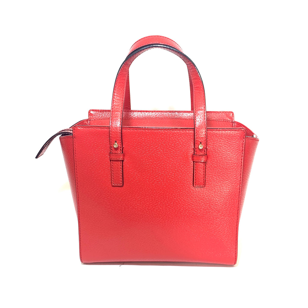 Kate Spade Red Leather Satchel | Gently Used |