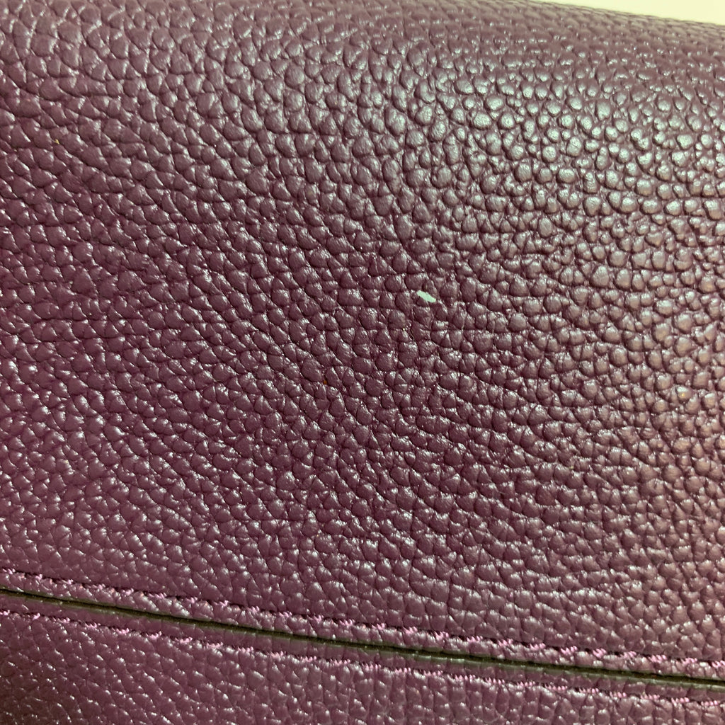 Michael Kors Purple Leather Mercer Satchel | Pre Loved |