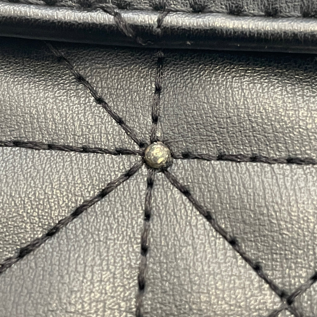 DUNE Black Quilted Rhinestone Shoulder Bag | Gently Used |