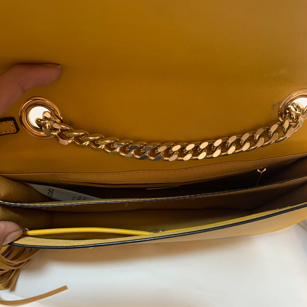 ALDO Mustard Shoulder Bag | Gently Used |
