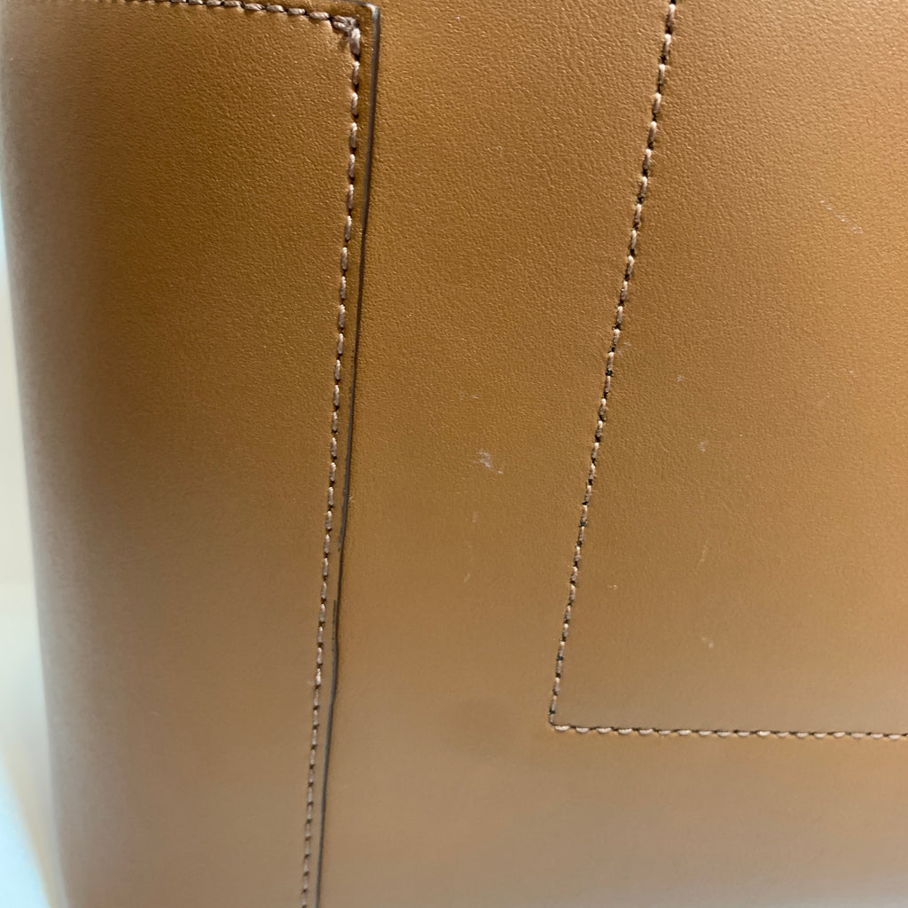 Ralph Lauren Tan Leather Shoulder Bag | Pre Loved |