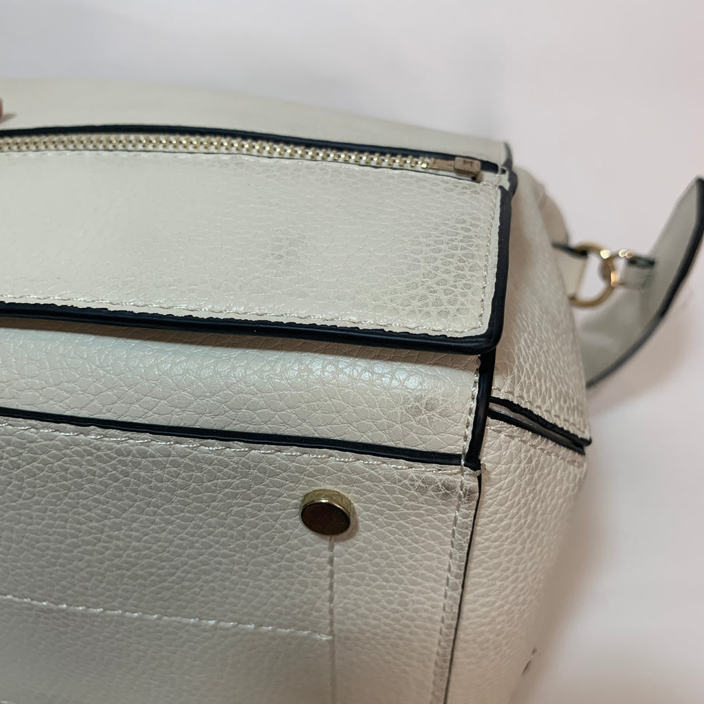 ZARA White Pebbled Large Shoulder Bag | Brand New | | Secret Stash