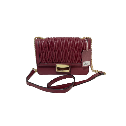 Carvela By Kurt Geiger Maroon Small Shoulder Bag | Brand New |
