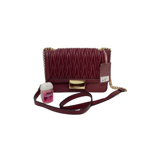 Carvela By Kurt Geiger Maroon Small Shoulder Bag | Brand New |