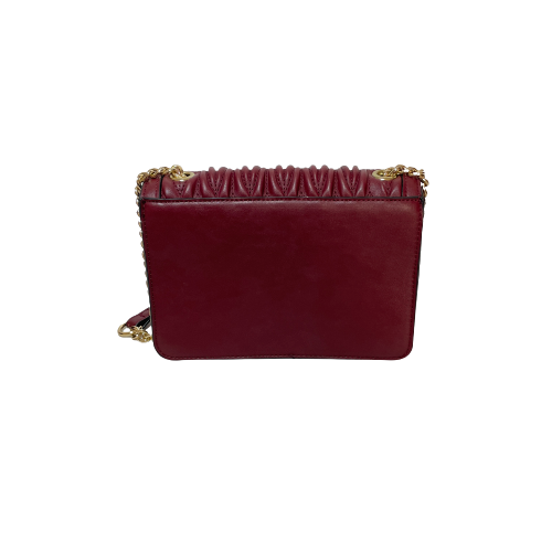 Carvela By Kurt Geiger Maroon Small Shoulder Bag | Brand New |