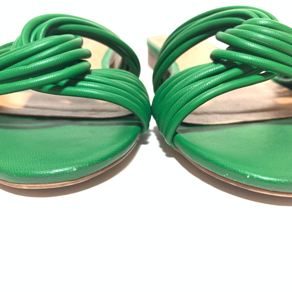 ZARA Green Roped Strappy Sandals | Gently Used |