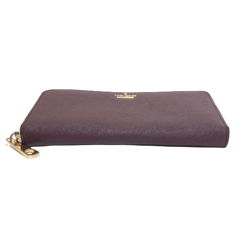 Kate Spade Purple Ziparound Leather Wallet | Gently Used |