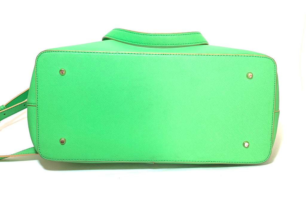 DKNY Green Leather Large Bag | Pre Loved |