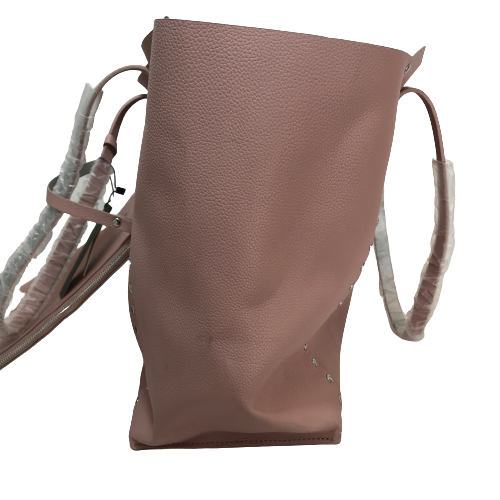 ZARA Pink & Silver Reversible Shoulder Bag | Brand New |