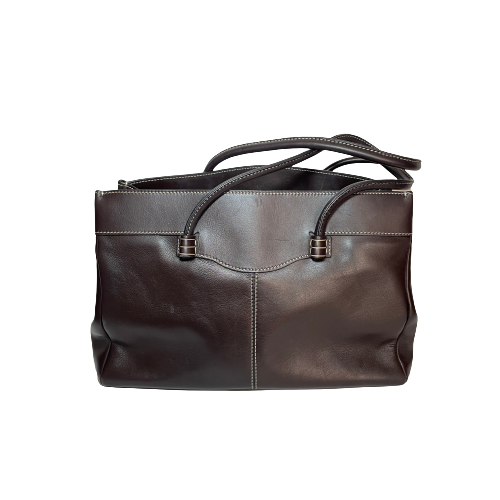 TOD's Brown Leather Shoulder Bag | Pre Loved |
