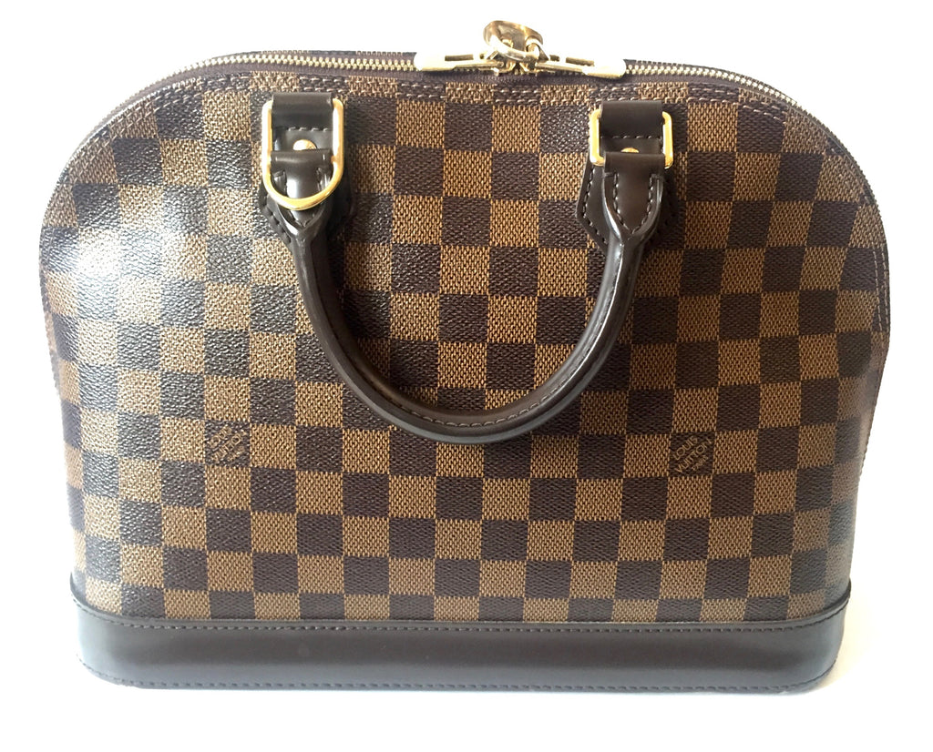 Louis Vuitton Damier Ebene Alma PM Bag | Gently Used |