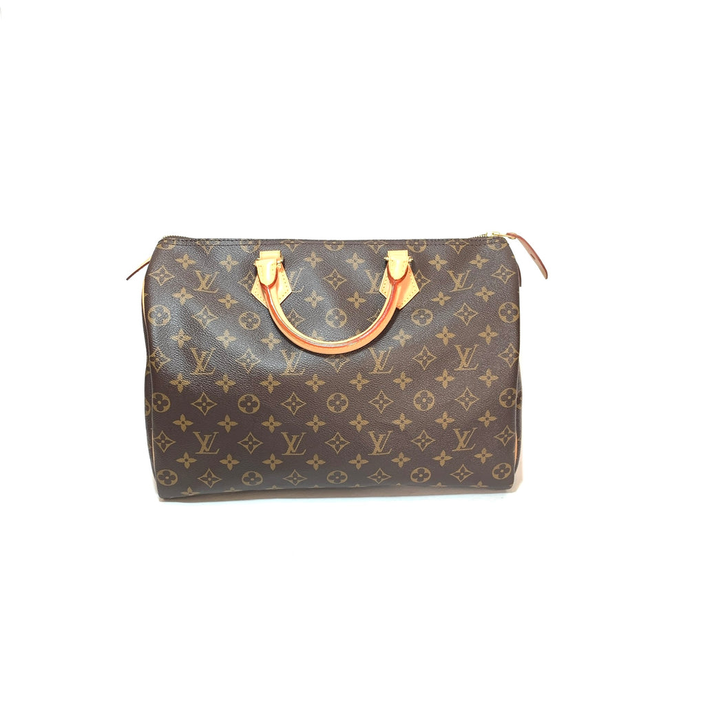 Louis Vuitton Monogram Canvas Speedy 35 Bag | Like New |