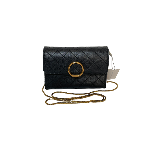 Charles & Keith Black Small Quilted Shoulder Bag | Like New |