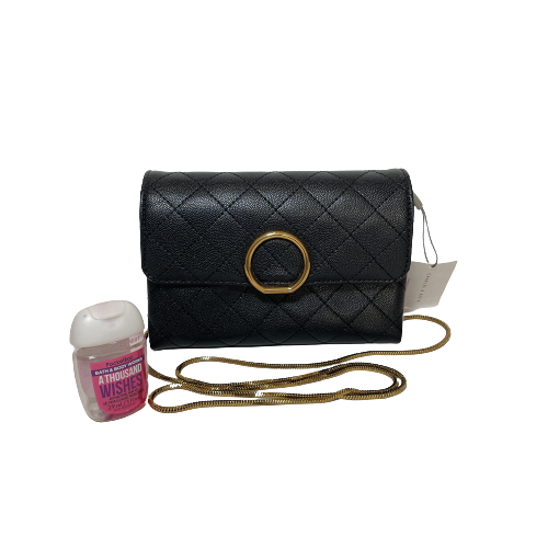 Charles & Keith Black Small Quilted Shoulder Bag | Like New |