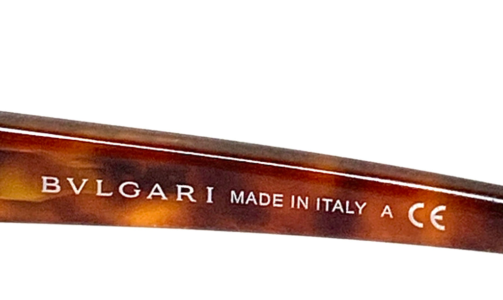 Bvlgari Brown 6052B Rimless Sunglasses | Like New |