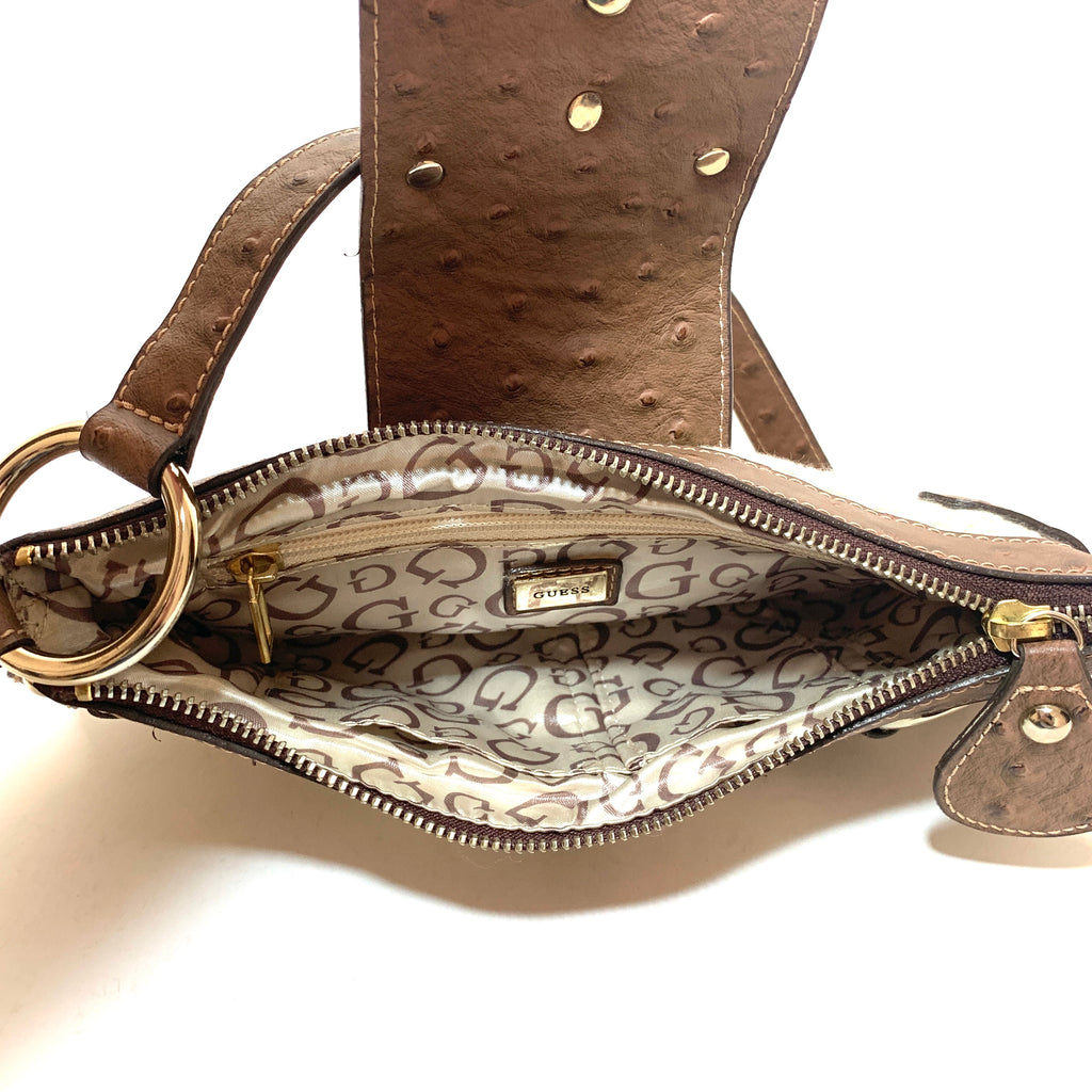 Guess Cream Knit Small Shoulder Bag | Gently Used |