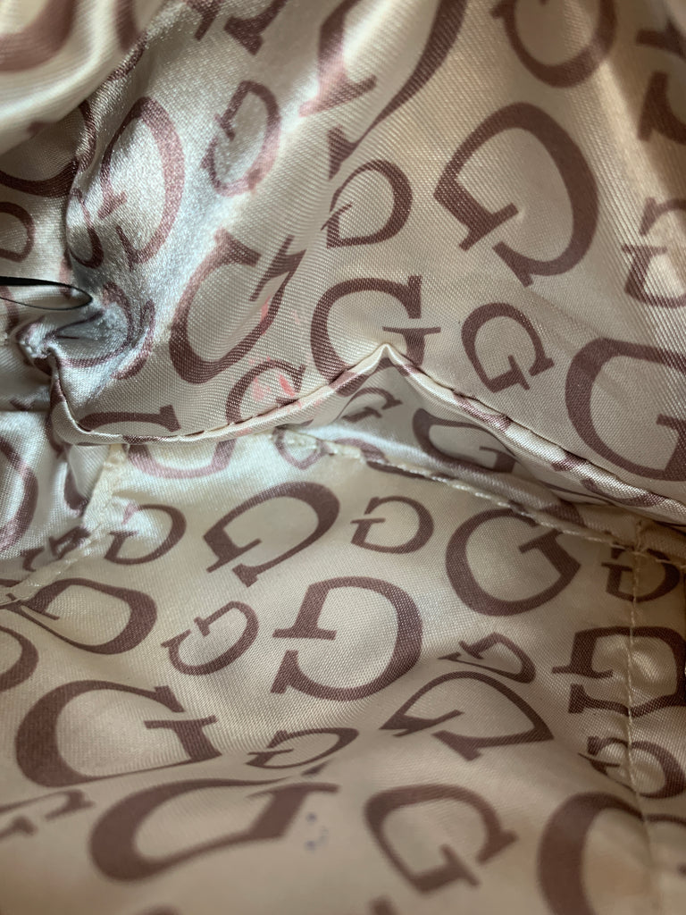 Guess Cream Knit Small Shoulder Bag | Gently Used |