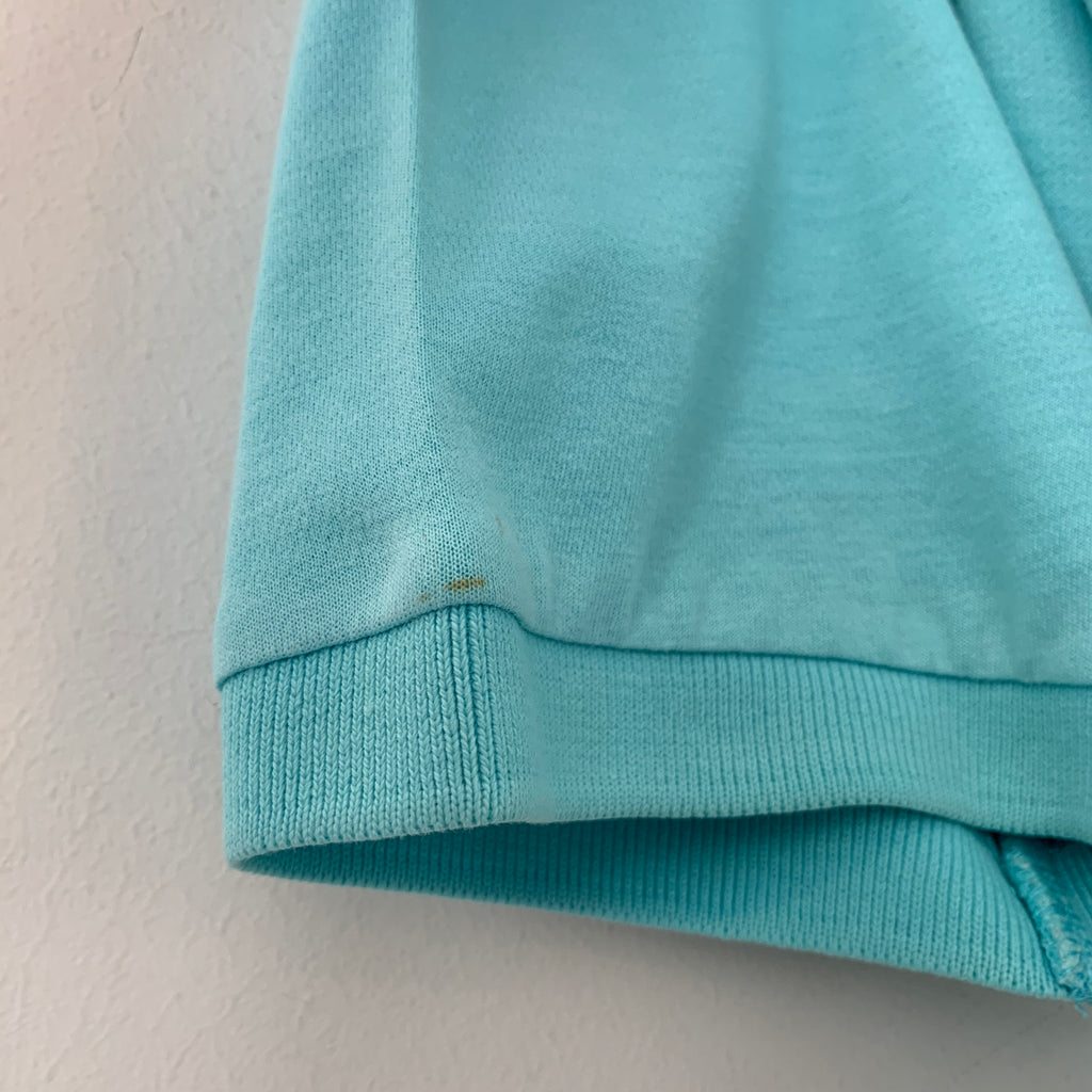 Giordano Men's Turquoise Polo Shirt | Pre Loved |
