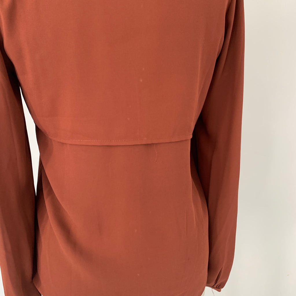 Forever 21 Rust Knot Blouse | Gently Used |