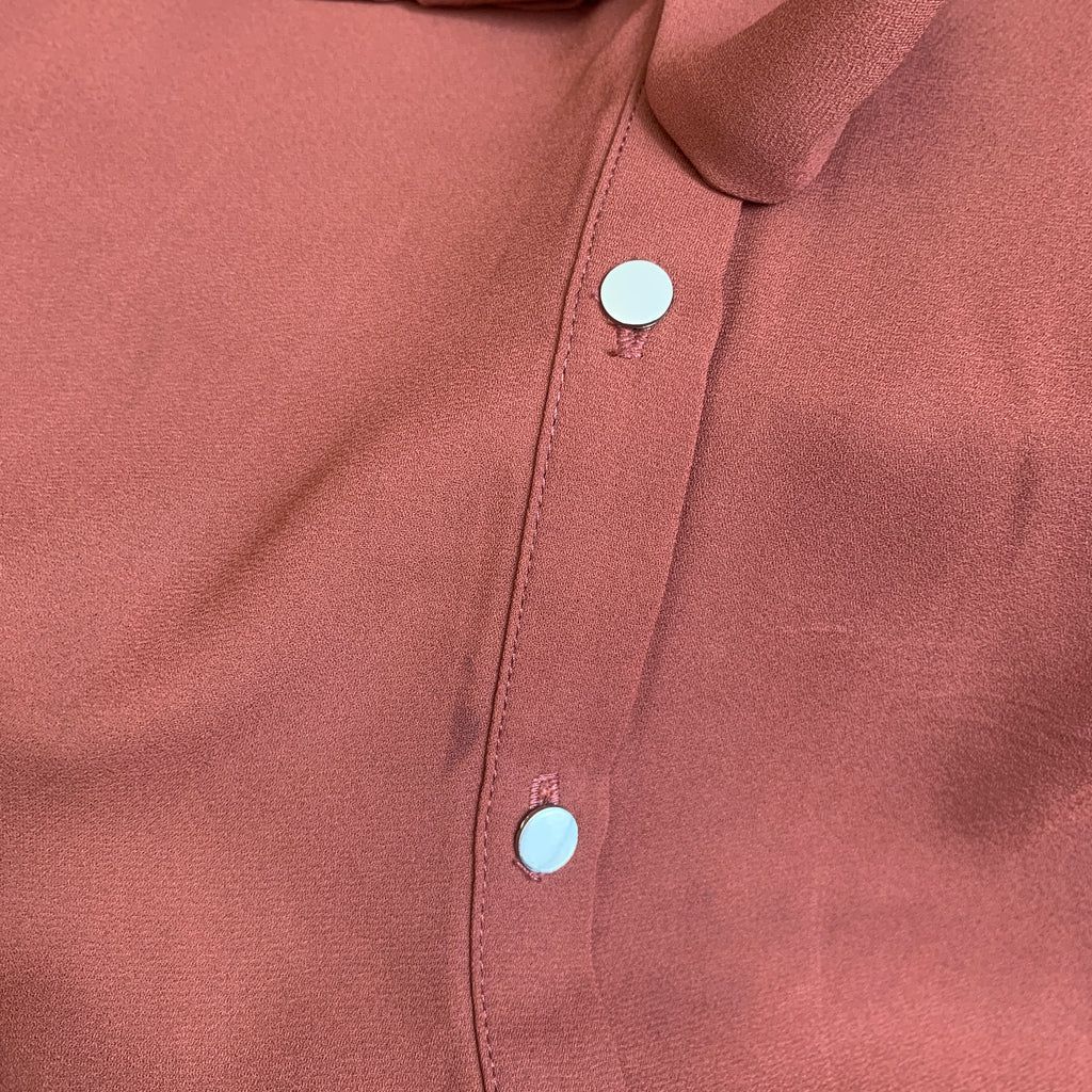 Forever 21 Rust Knot Blouse | Gently Used |