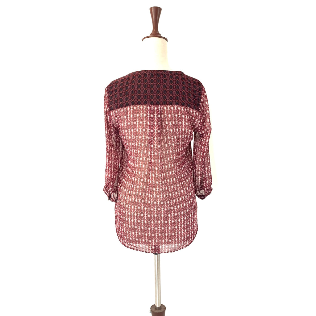 Marks & Spencer Purple Printed Tunic | Gently Used |