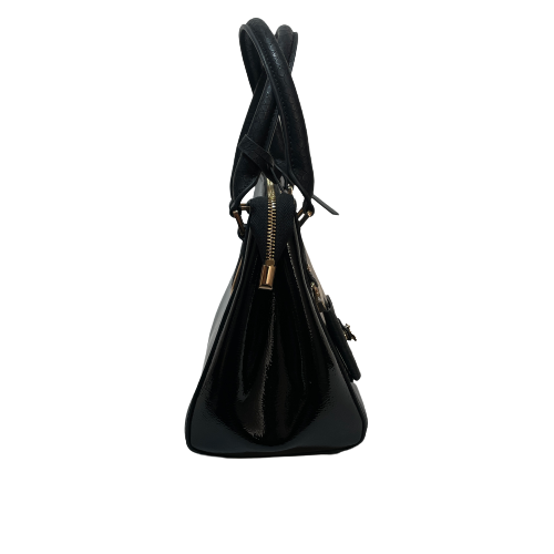 DUNE Black Patent Tote | Gently Used |