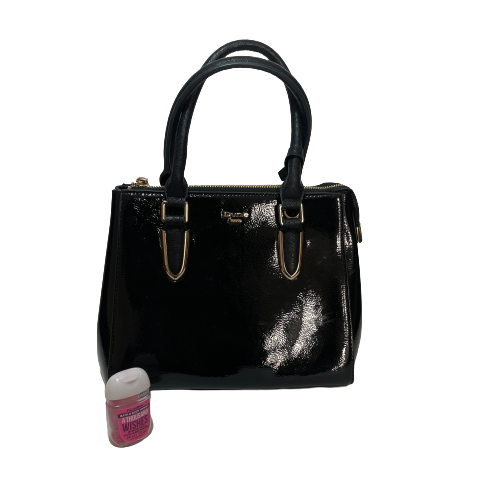 DUNE Black Patent Tote | Gently Used |