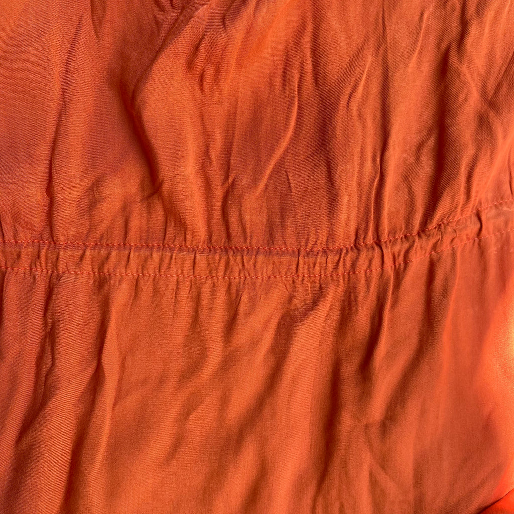 Ayesha F. Hashwani Rust Embroidered Tunic | Gently Used |