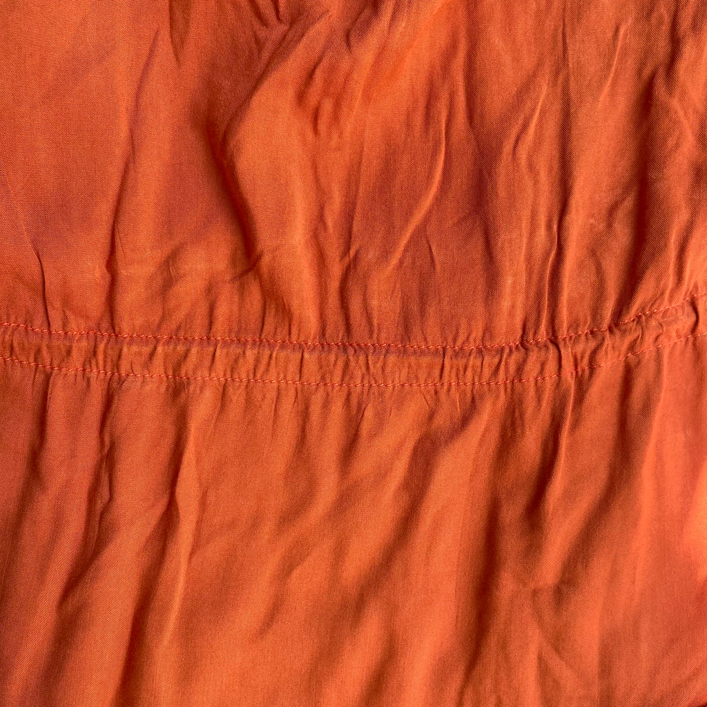Ayesha F. Hashwani Rust Embroidered Tunic | Gently Used |