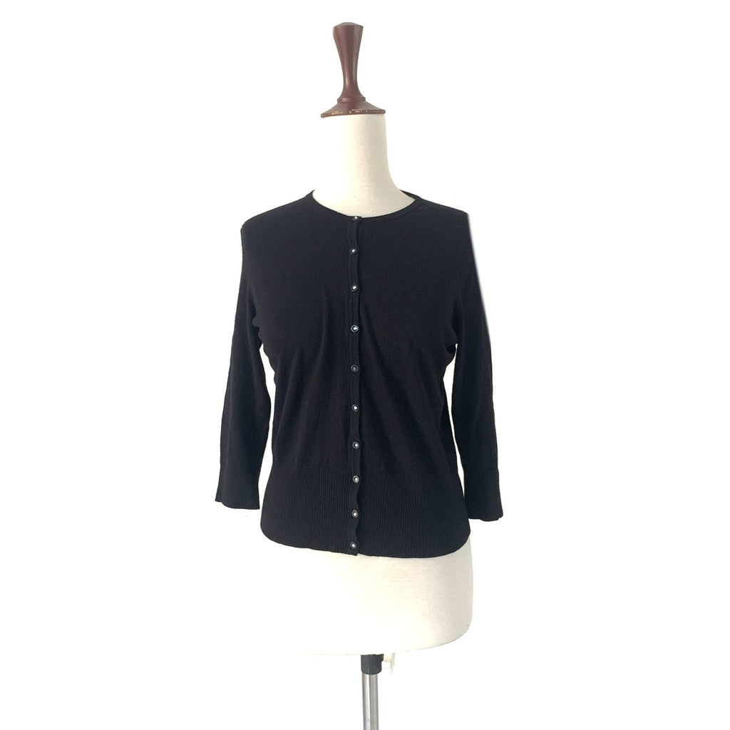 Marks & Spencer Black Button-Down Cardigan | Gently Used |