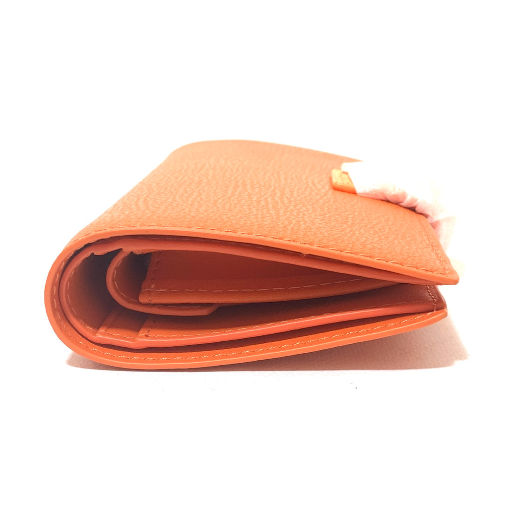 Charles & Keith Orange Bi-Fold Wallet | Brand New |