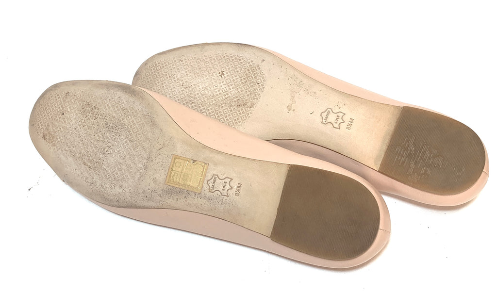 Tory Burch 'Chelsea' Cap-Toe Leather Ballet Flats | Gently Used  |