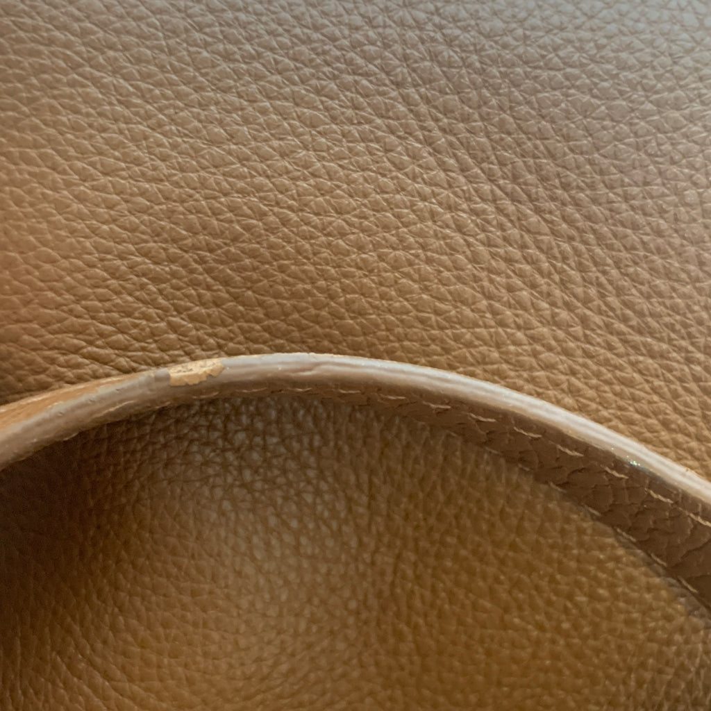 Michael Kors Brown Pebbled Leather Shoulder Bag | Pre Loved |