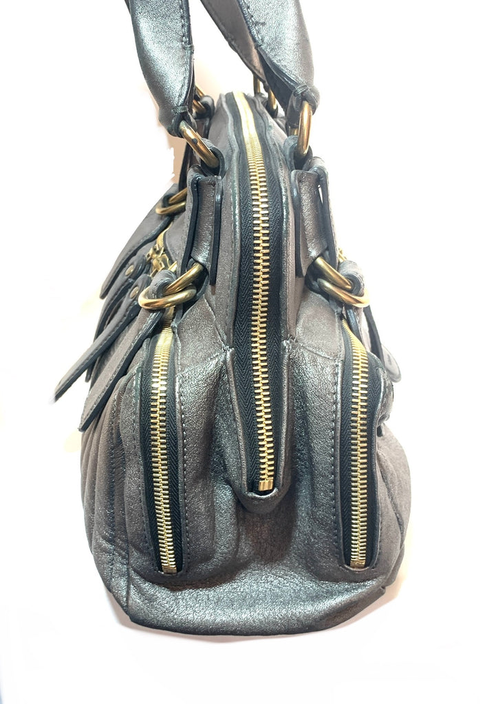 Chloe Silver Leather Tote | Pre Loved |
