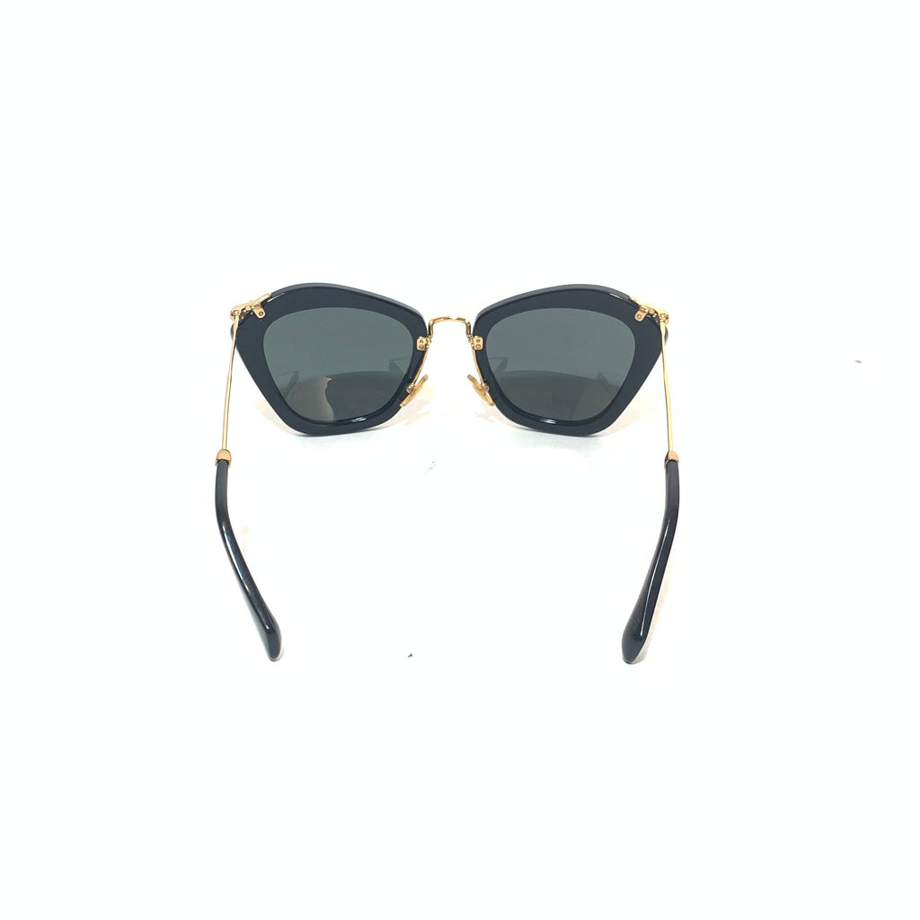 Miu Miu Black SMU-10N Cat-Eye Sunglasses | Gently Used |