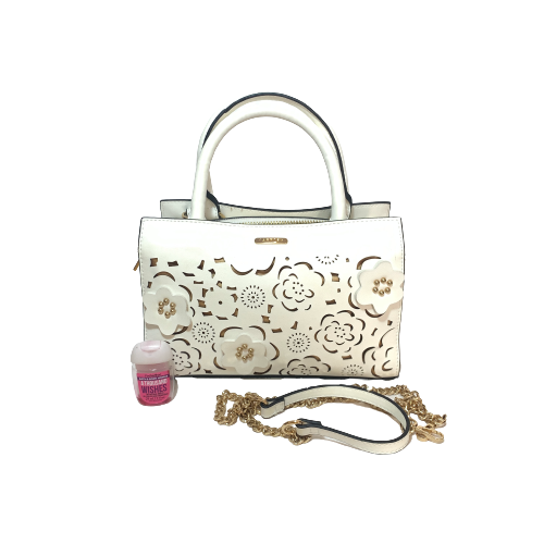 Carpisa White Floral Satchel | Gently Used |