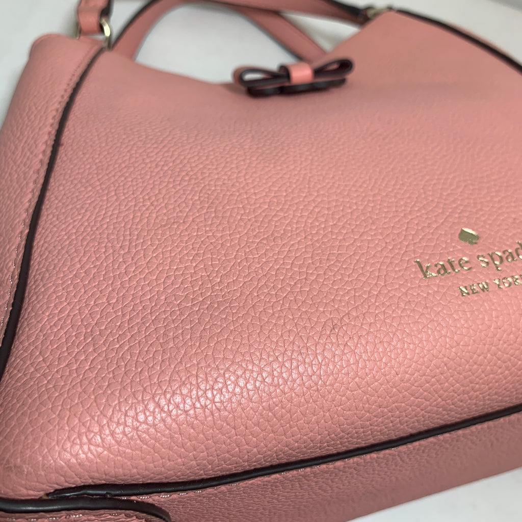 Kate Spade Light Pink Leather Small 'Talia' Satchel | Gently Used |